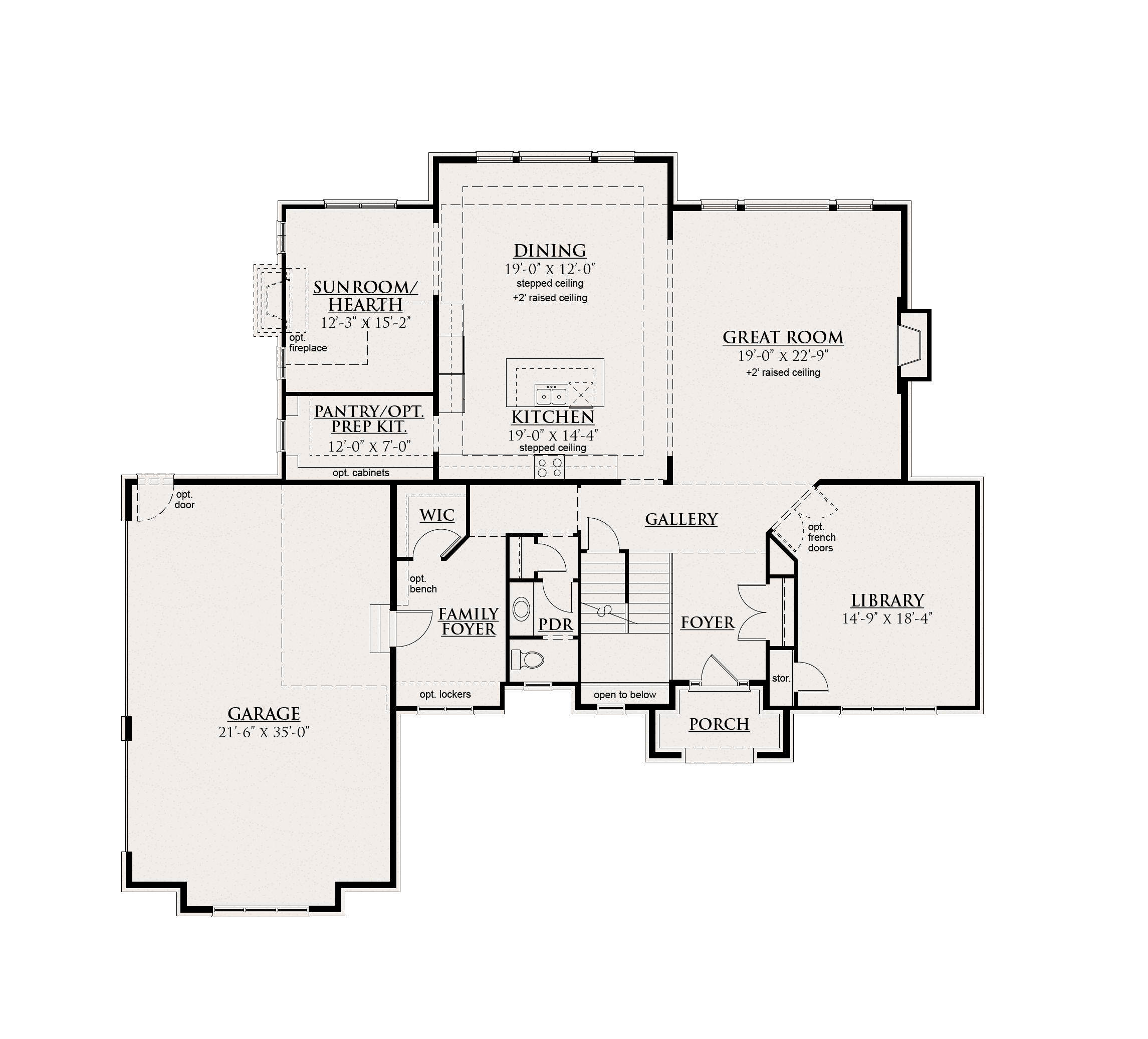 Granada First Floor Plan