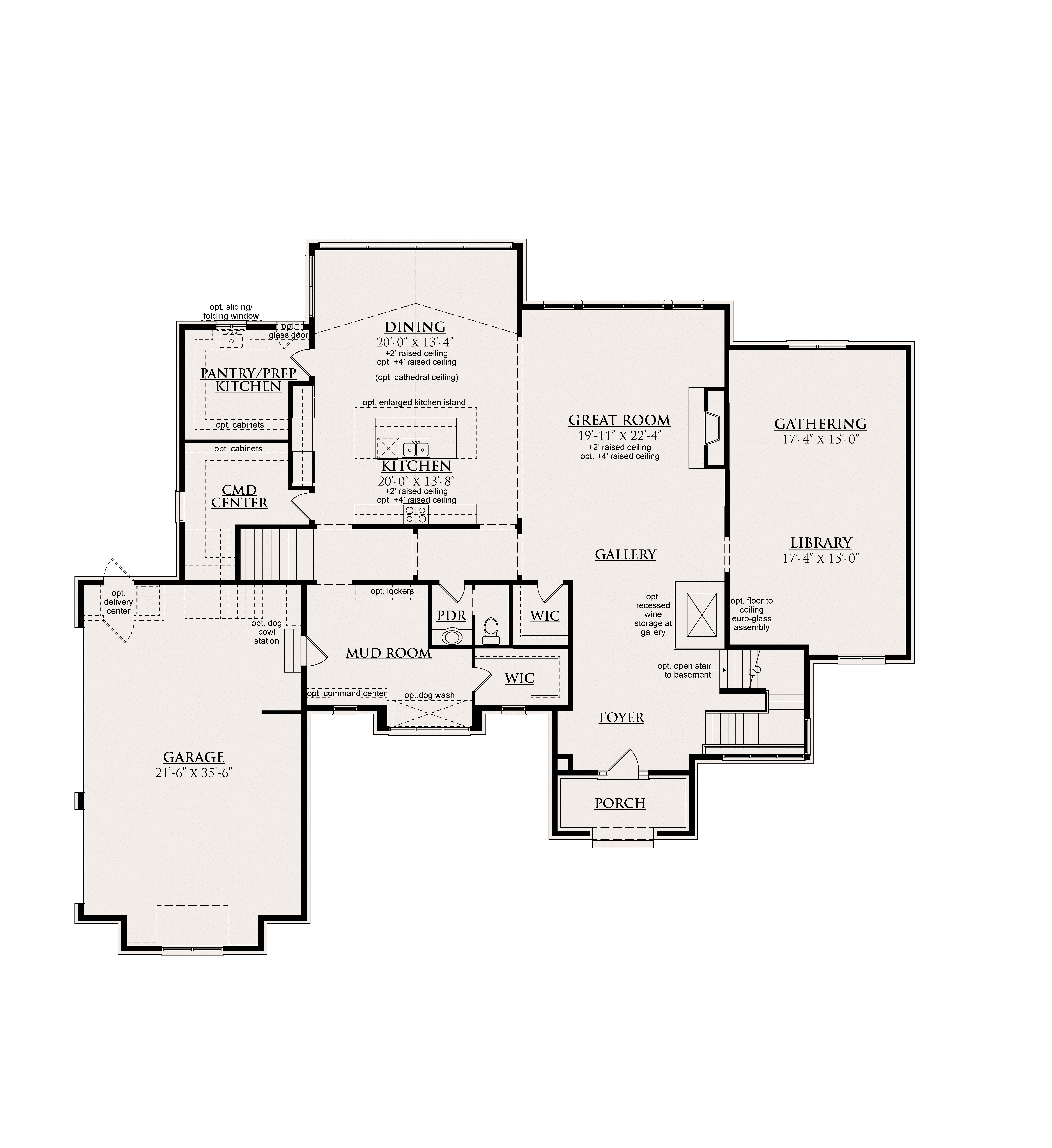 The Palisade First Floor Plan