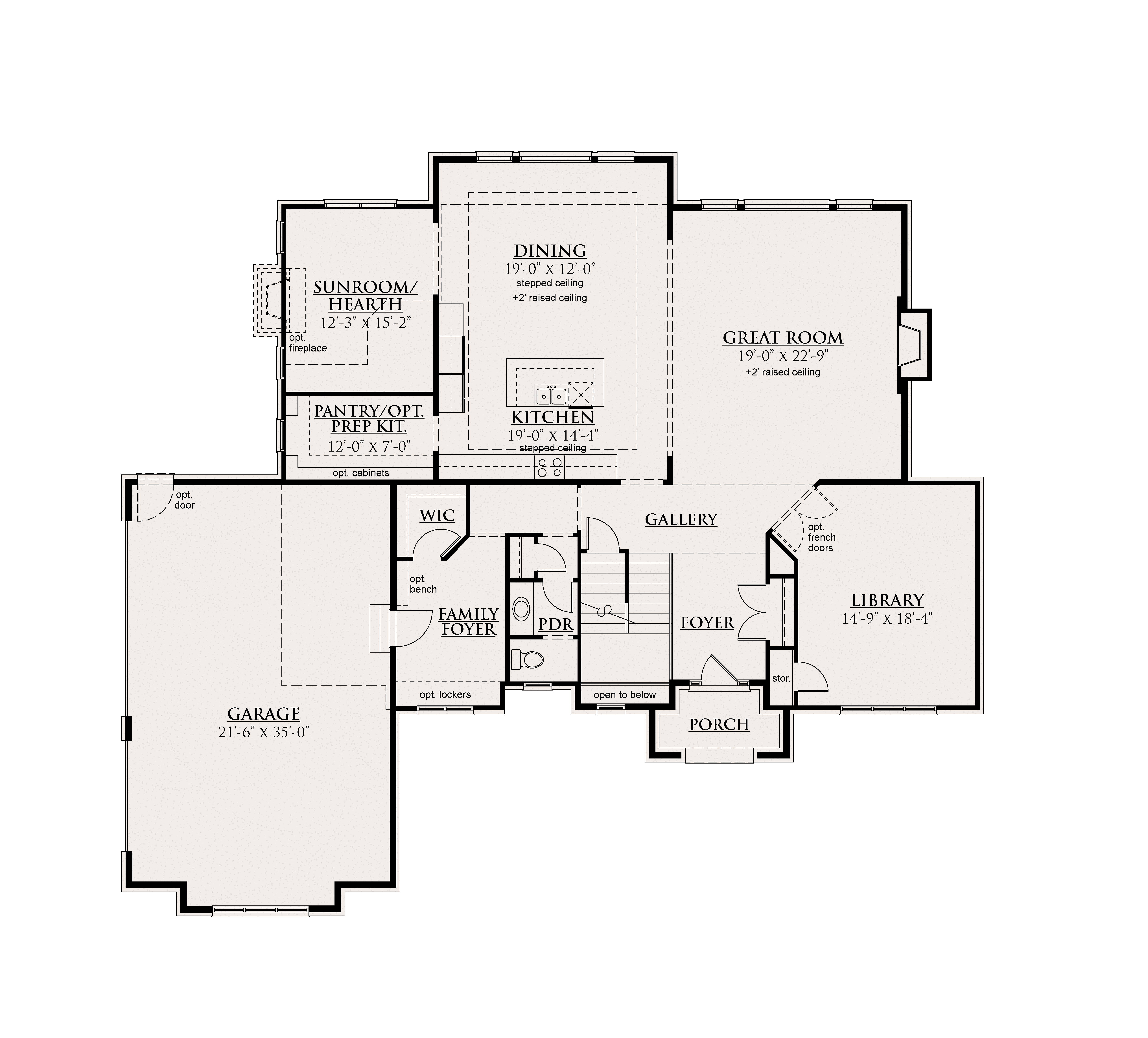 Granada First Floor Plan