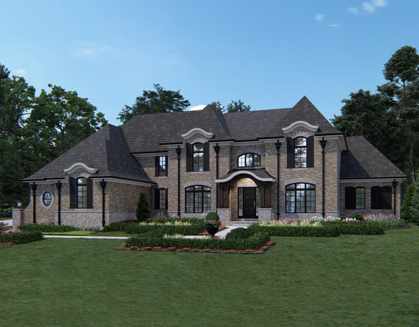 Beaucaire French County Exterior Elevation