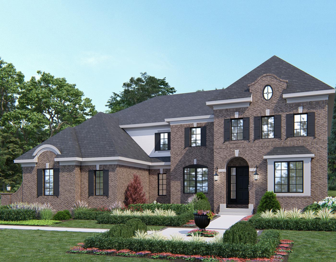 Castella French Colonial Exterior Elevation