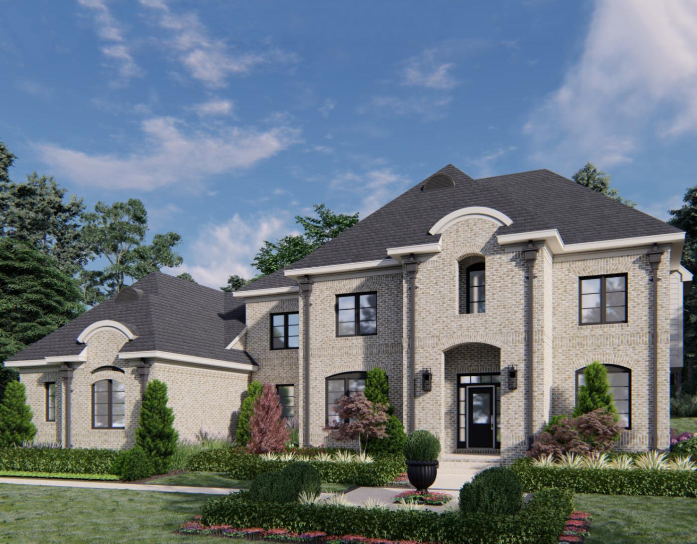 Loyere Colonial Exterior Elevation