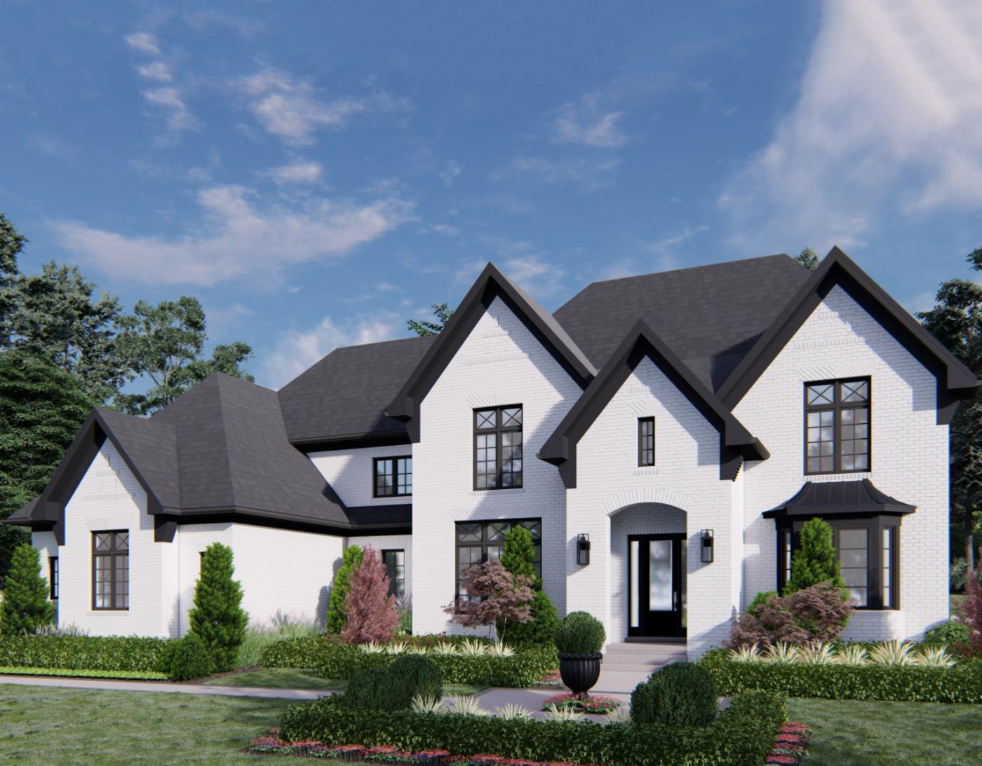 Loyere Nouveau Traditional Exterior Elevation