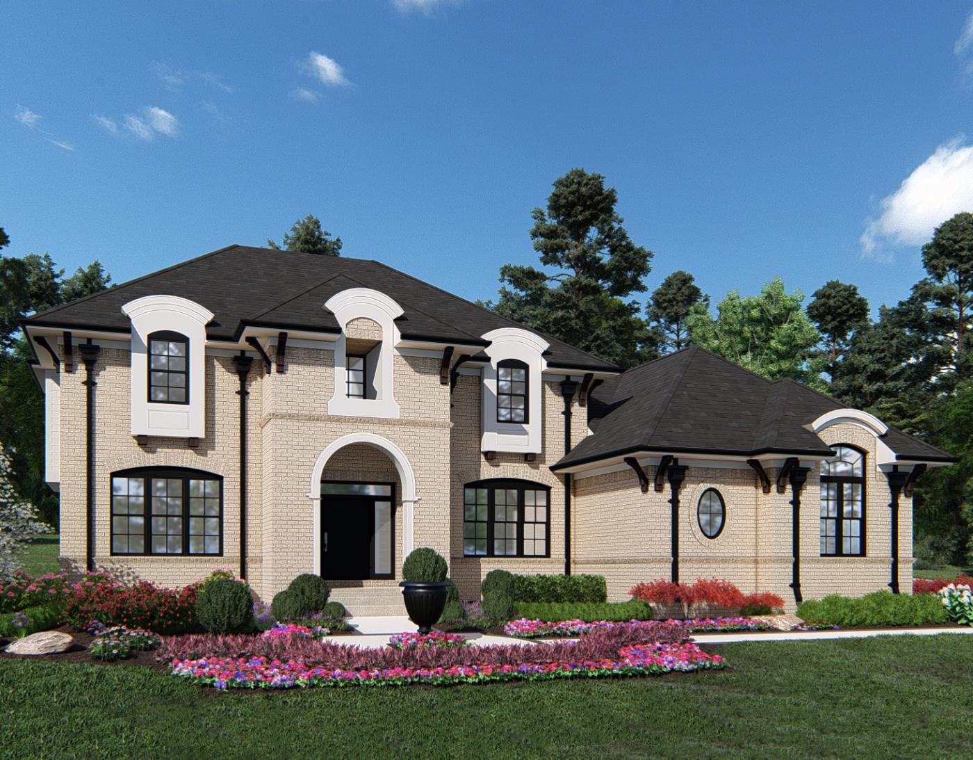 Merielle Tuscan Exterior Elevation