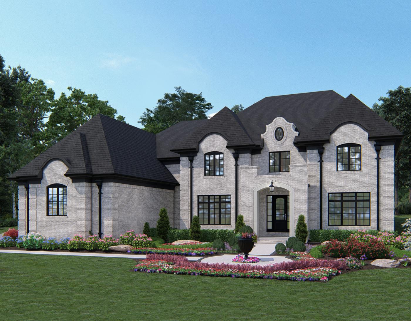 Monet French Colonial Exterior Elevation