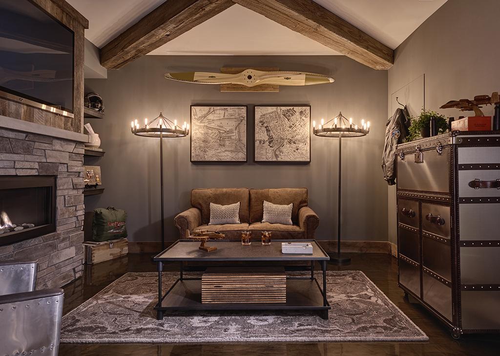 Monet Lower Level Den