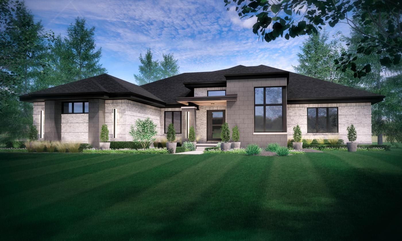 Champlain Contemporary Elevation