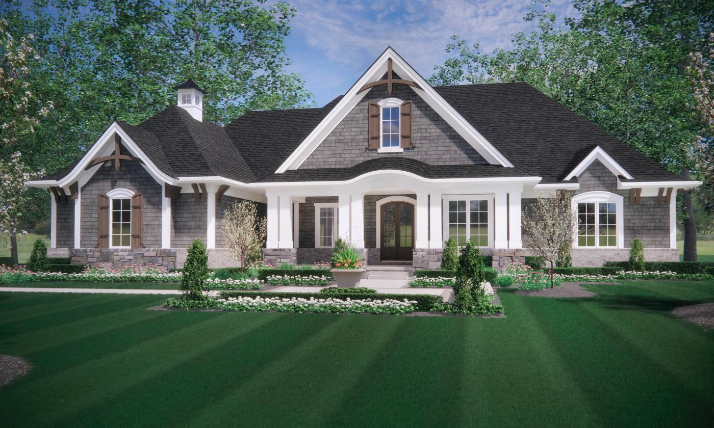 Champlain - Coastal Shingle Elevation