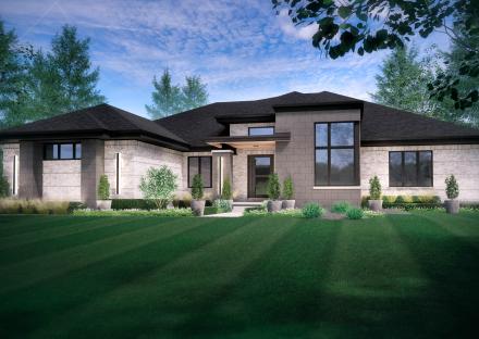 Champlain - Contemporary Elevation
