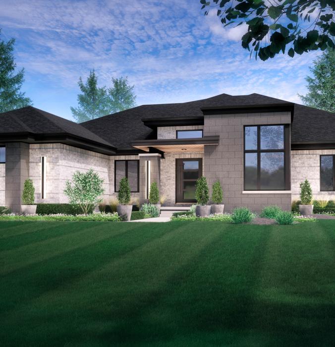 Champlain - Contemporary Elevation