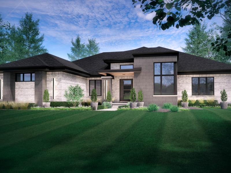 Champlain - Contemporary Elevation