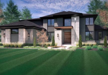 Lucerne Contemporary Elevation